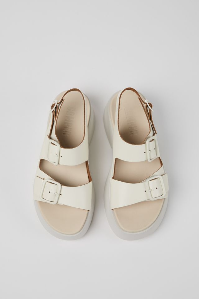 Camper Tasha Buckled Leather Sandal #3