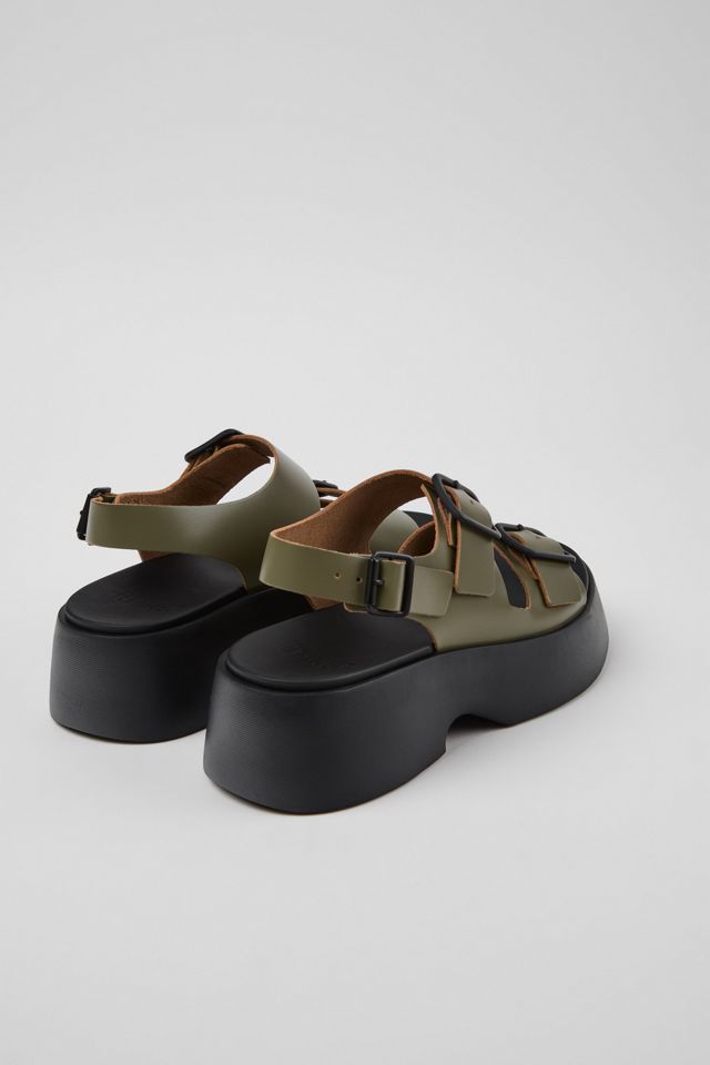 Camper Tasha Buckled Leather Sandal #2
