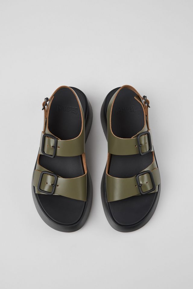 Camper Tasha Buckled Leather Sandal #3