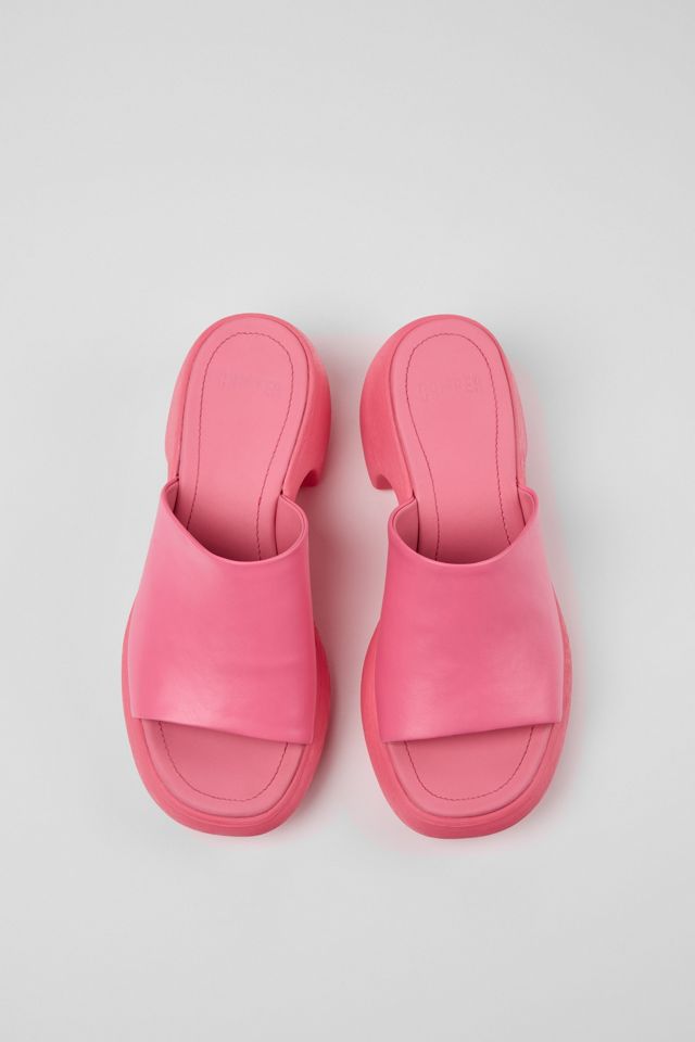 Camper Thelma Leather Mule Heel #3