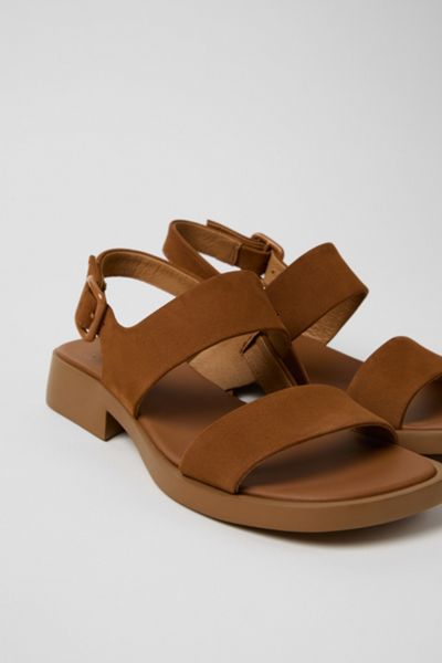 Camper Dana Leather 2-Strap Sandal