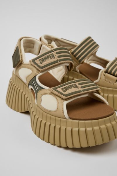 Camper Pix BCN Leather Platform Sandal