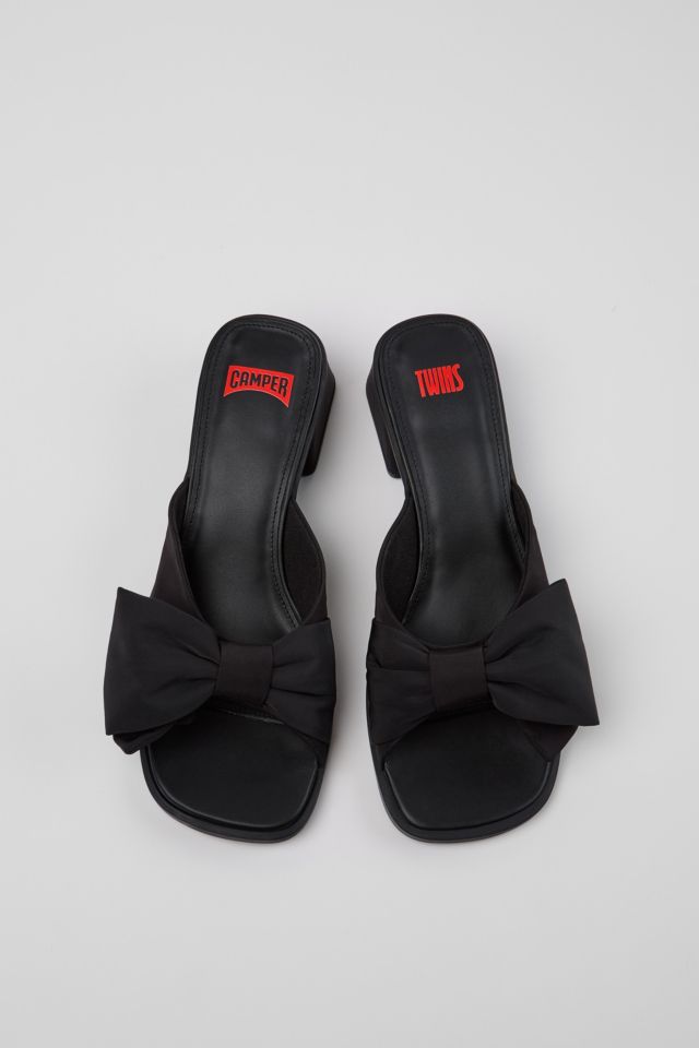 Camper Kora Bow Heeled Mule #3