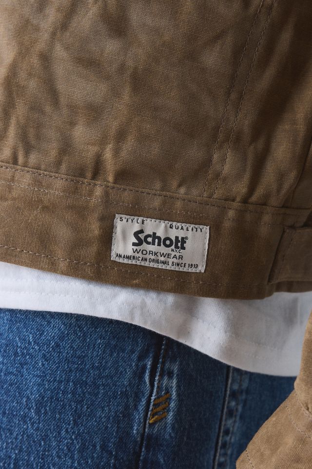 Schott Waxed Mechanic Jacket #3