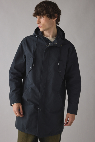 Schott Cotton-Blend Fishtail Coat | Urban Outfitters