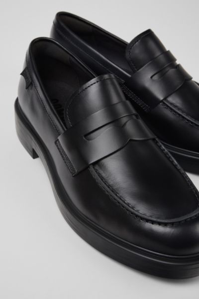Camper Dean Leather Loafer In Black, Men's At Urban Outfitters In Black