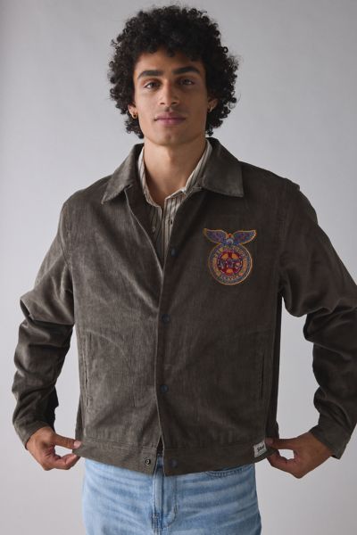 Veste de Camionneur en Velours Côtelé Schott Empire State