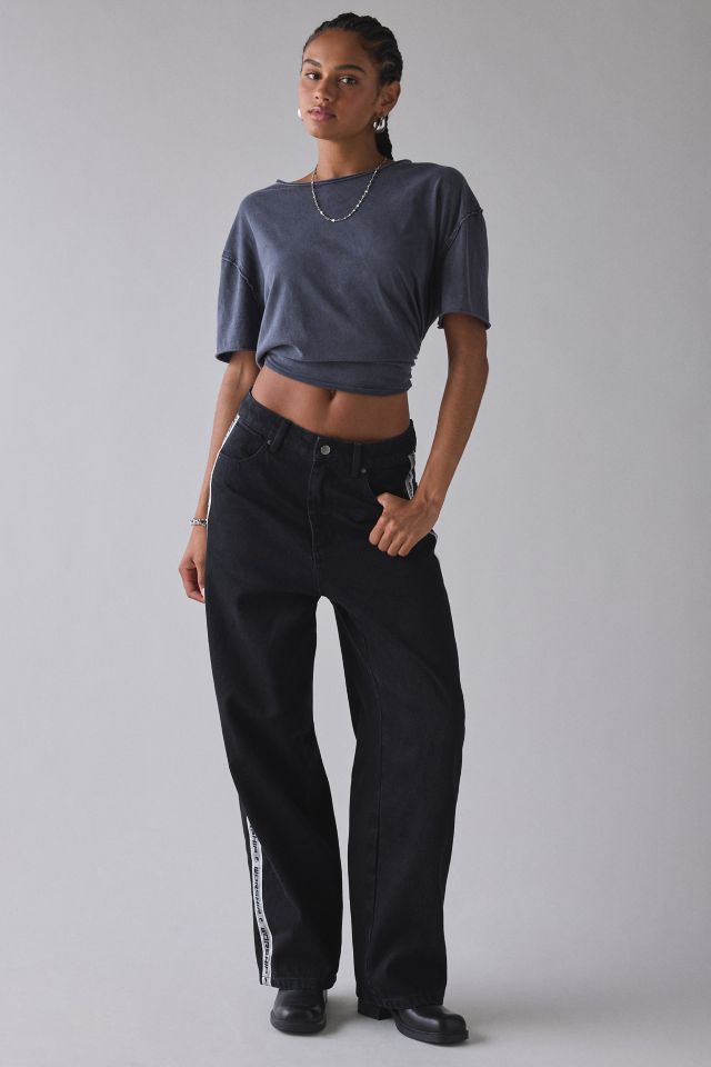 WORSHIP SUPPLIES Pacer Side-Stripe Baggy Jean #1