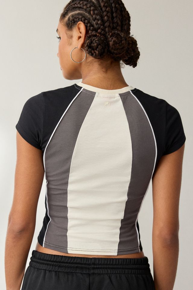 WORSHIP SUPPLIES Shooter Paneled Graphic Baby Tee #3