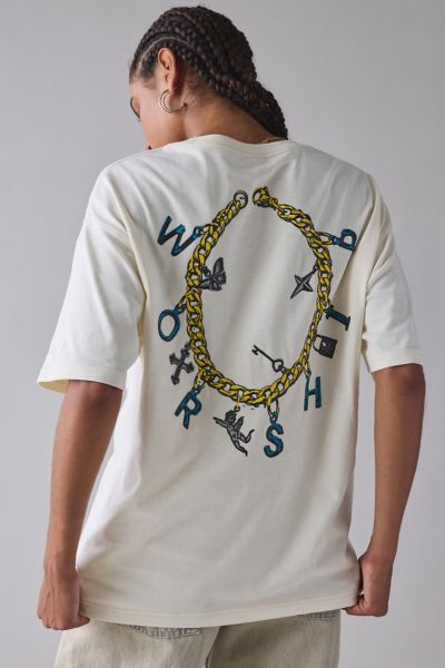 WORSHIP SUPPLIES Charmed Graphic Relaxed Fit Tee