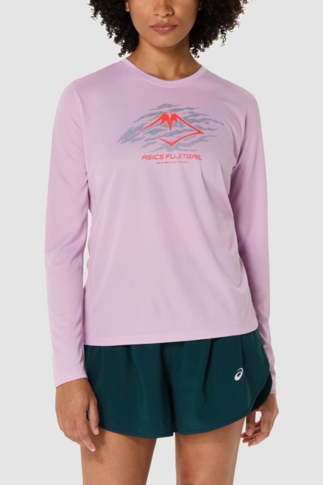 ASICS Fujitrail Logo Long Sleeve Running T-Shirt #3