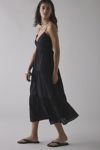 Kimchi Blue Serafina Lace Trim Tiered Babydoll Maxi Dress
