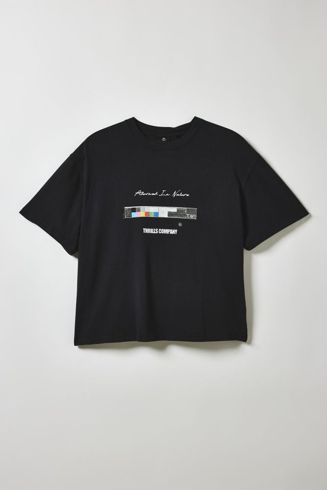 THRILLS Adorned In Nature Graphic Boxy Cropped Tee #1