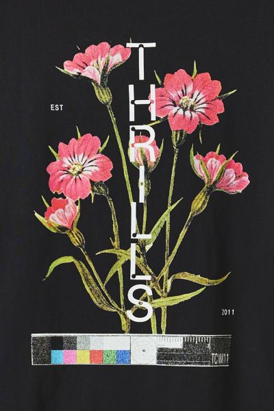 THRILLS Adorned Nature Graphic Boxy Cropped Tee