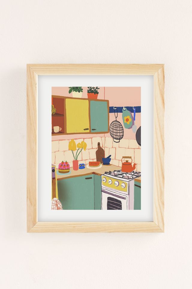 Impression d'art rétro de cuisine Gigi Rosado #1