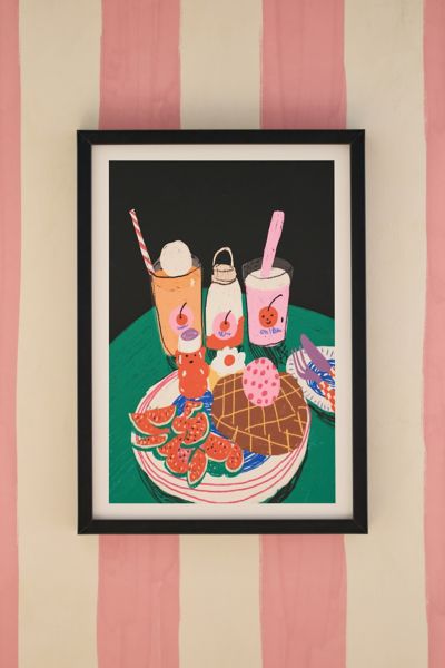 Gigi Rosado Milkshakes Art Print