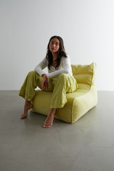 Dylan Velvet Bean Bag Sofa