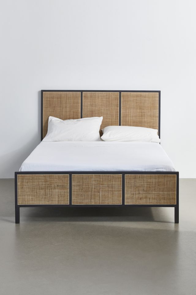 Ivy Cane Paneled Bed #1