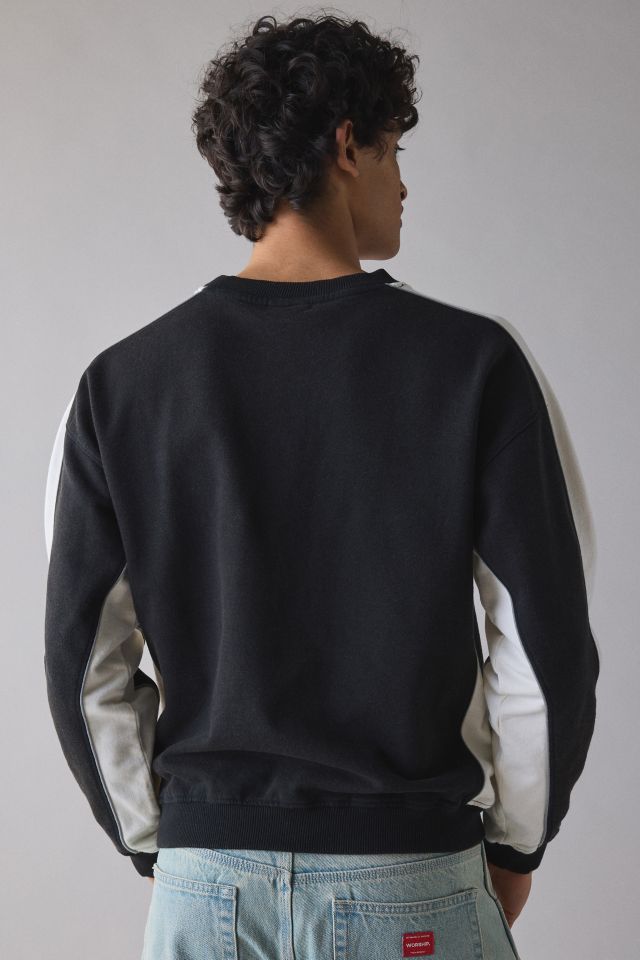 iets frans… Paneled Crew Neck Sweatshirt #1