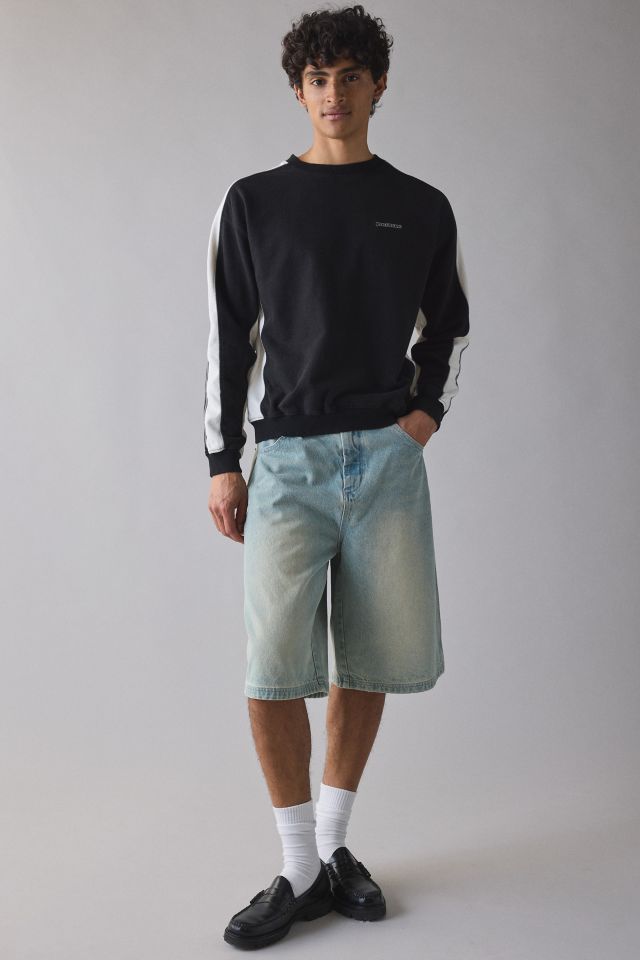 iets frans… Paneled Crew Neck Sweatshirt #2