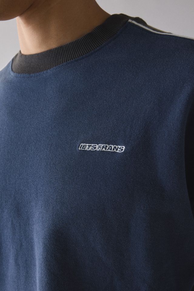 iets frans… Paneled Crew Neck Sweatshirt #3