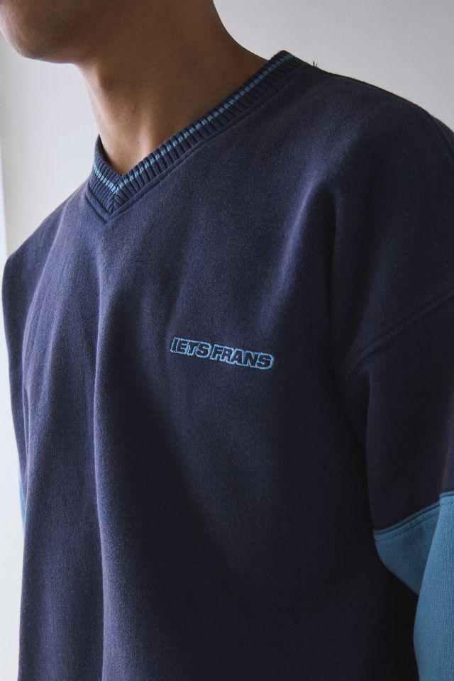 Sweat-shirt à encolure en V à panneaux iets frans… #2