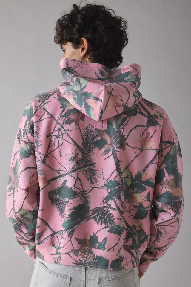 Woodland Camo Pattern Pullover Hoodie Sweatshirt