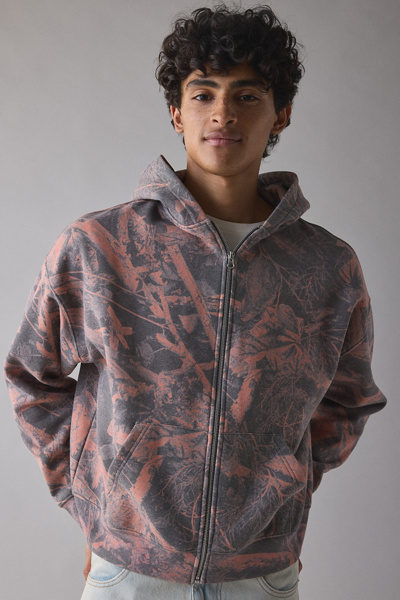 Woodland Camo Sweatshirt -Olive