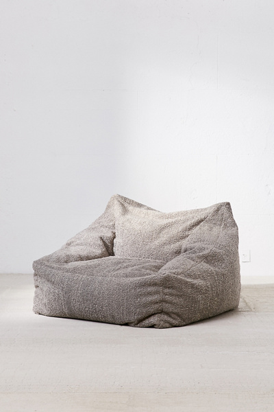 Cooper Faux Sheepskin Bean Bag Chair