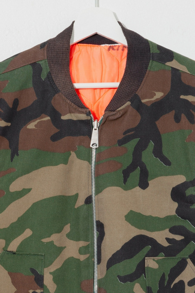 Vintage 1980s Distressed Camo Hunting Vest