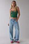 Cheeky Slogan Applique Graphic Cropped Cami