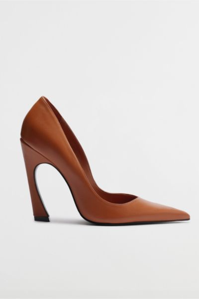 Schutz Lexi Pump Heel In Brown, Women's At Urban Outfitters