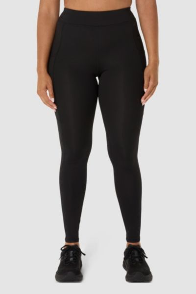 Asics Core Logo Active Legging In Performance Black, Women's At Urban Outfitters In Performance Black