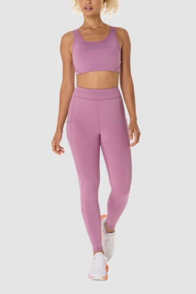 Asics Core Logo Active Legging In Ube, Women's At Urban Outfitters In Ube