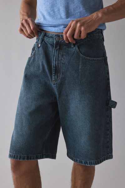 Thrills Slacker Denim Short In Blue