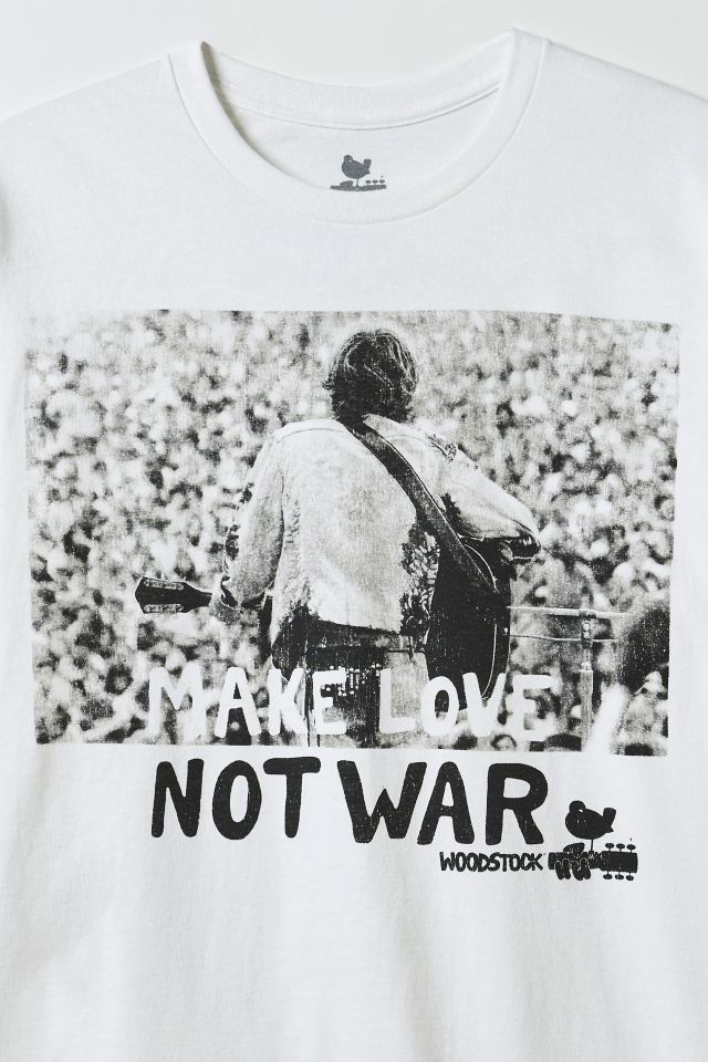 Woodstock Make Love Graphic Tee #1