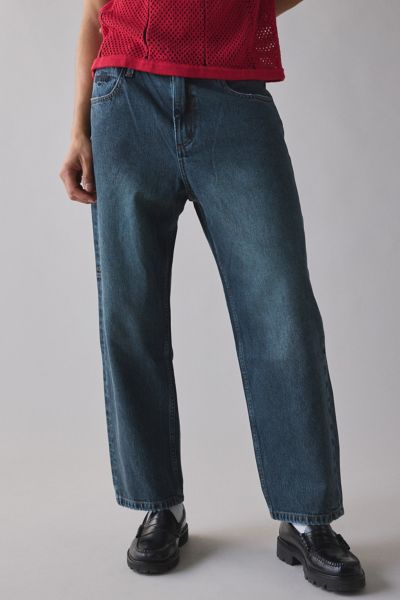 Thrills Big Slacker Lifted Spirits Relaxed Fit Jean In Metal Blue, Men's At Urban Outfitters In Blue