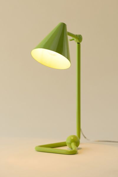 Urban Outfitters Elliott Adjustable Task Table Lamp In Green At