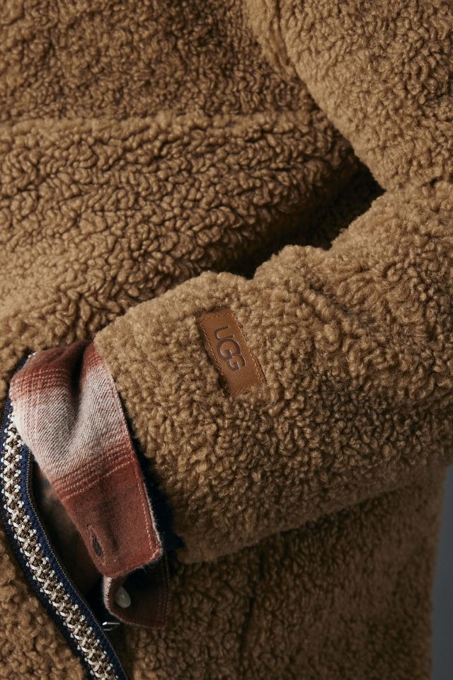 UGG Braid Fleece Half Zip Sweatshirt #3