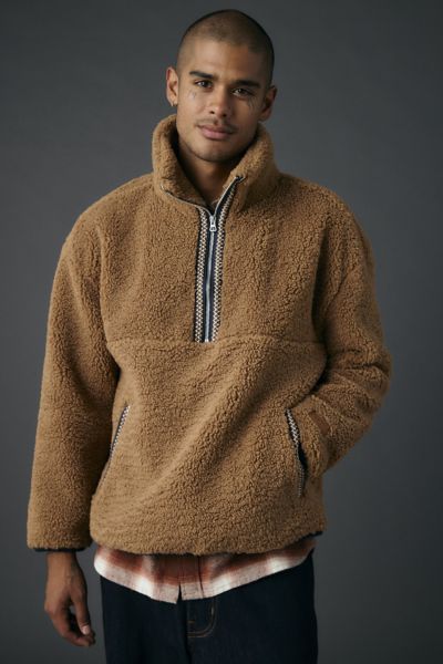 UGG Braid Fleece Half Zip Sweatshirt