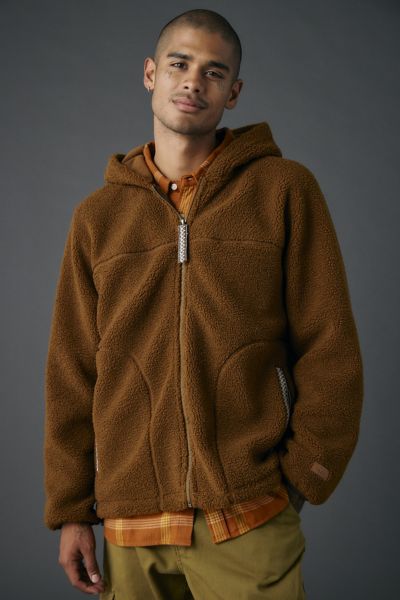 UGG Braid Fleece Full Zip Hoodie Sweatshirt