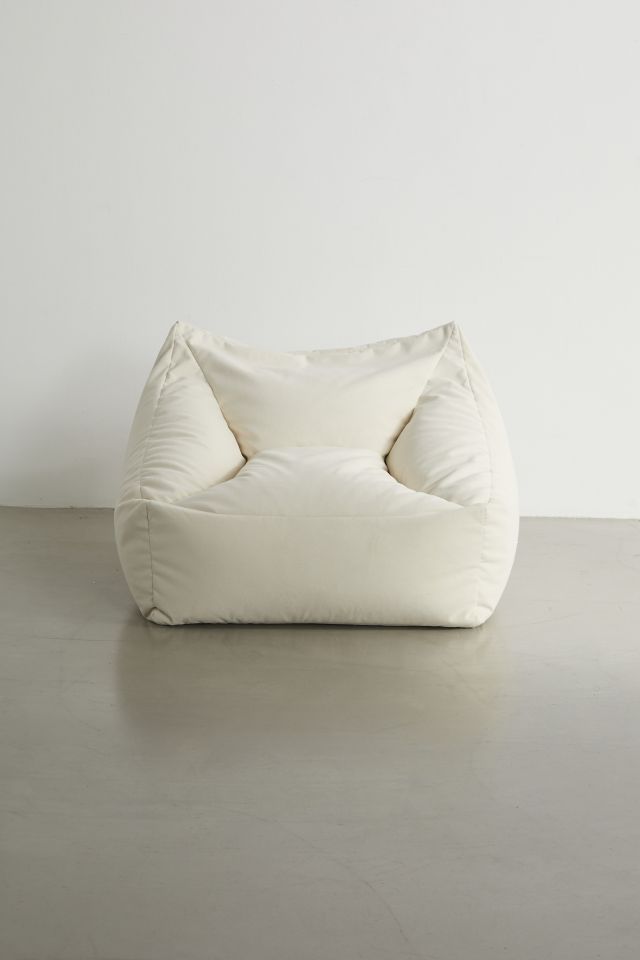 Cooper Velvet Bean Bag Chair #1