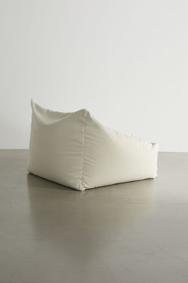 Cooper Velvet Bean Bag Chair #4
