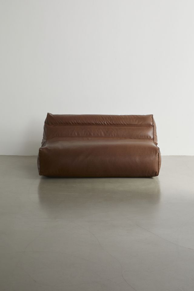 Dylan Faux Leather Bean Bag Sofa