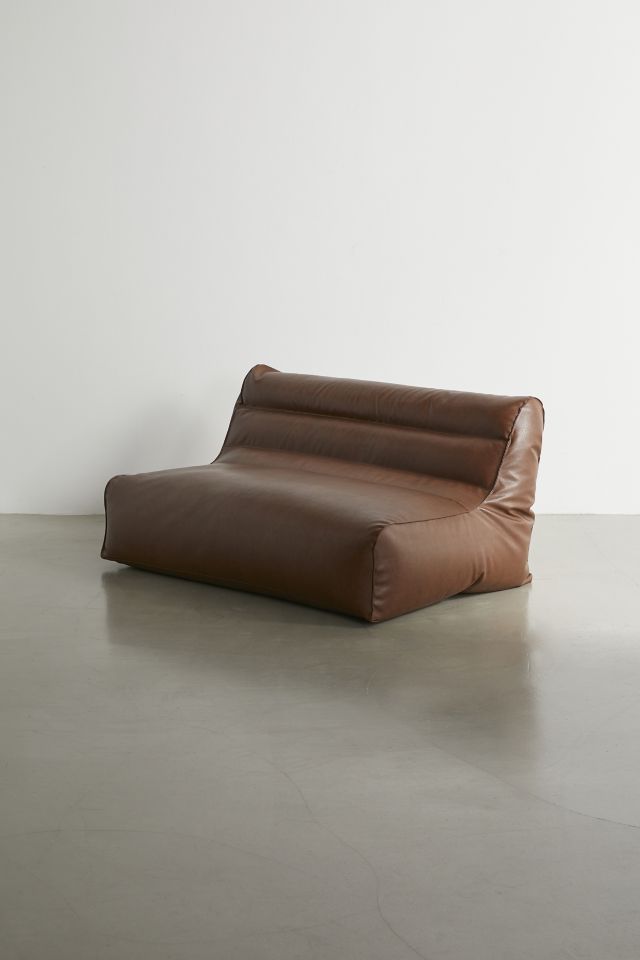 Dylan Faux Leather Bean Bag Sofa