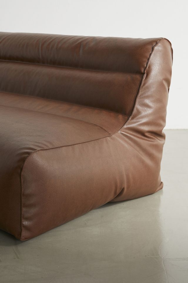 Dylan Faux Leather Bean Bag Sofa