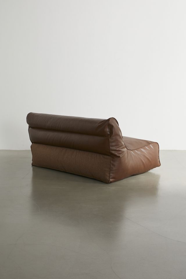 Dylan Faux Leather Bean Bag Sofa