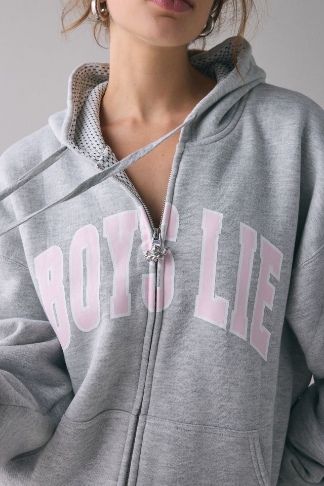 Boys Lie Candyqueen V2 Harley Zip-Up Hoodie Sweatshirt #3