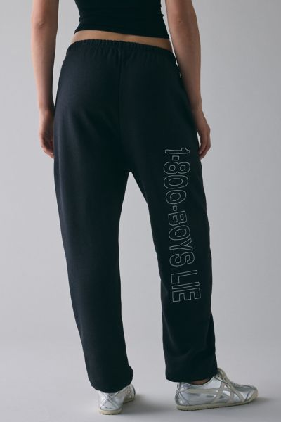 Boys Lie Kimmy 1-800 Disconnected Graphic Sweatpants