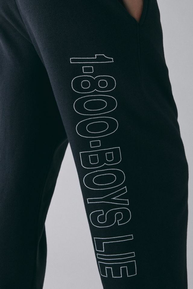 Boys Lie Kimmy 1-800 Disconnected Graphic Sweatpants #3